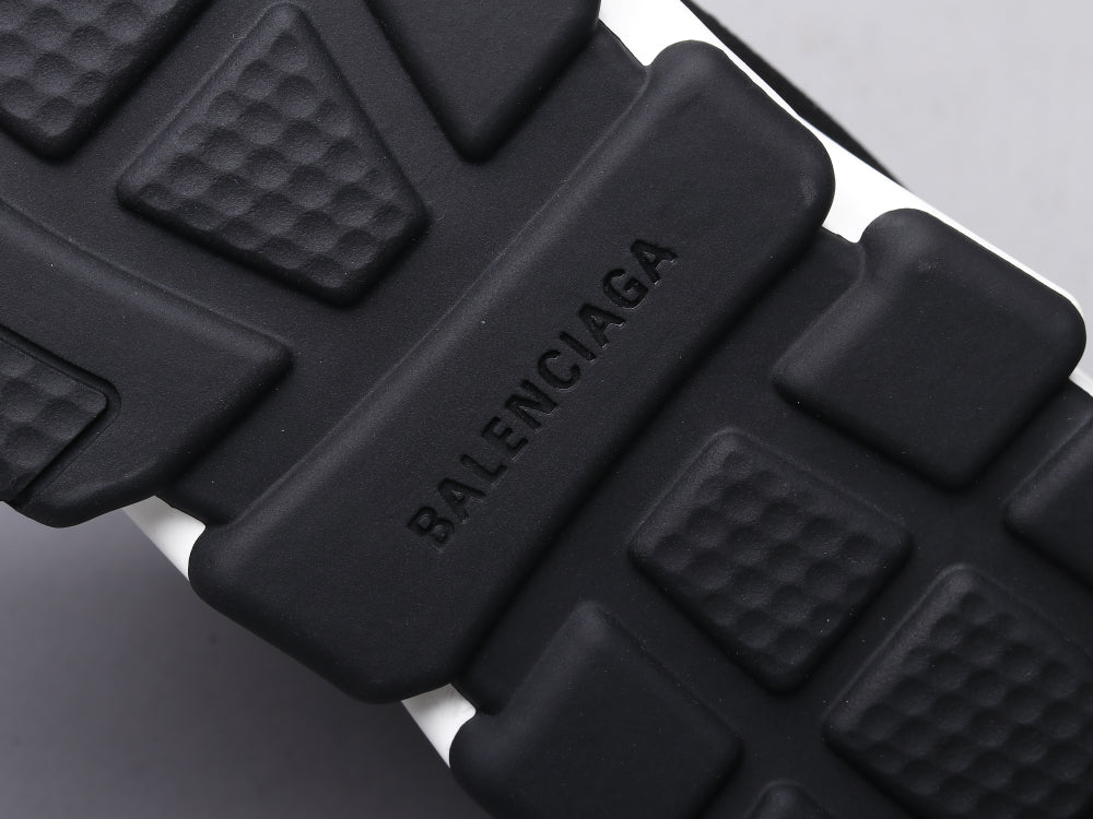 LW - Bla Socks Shoes Black and White Sneaker