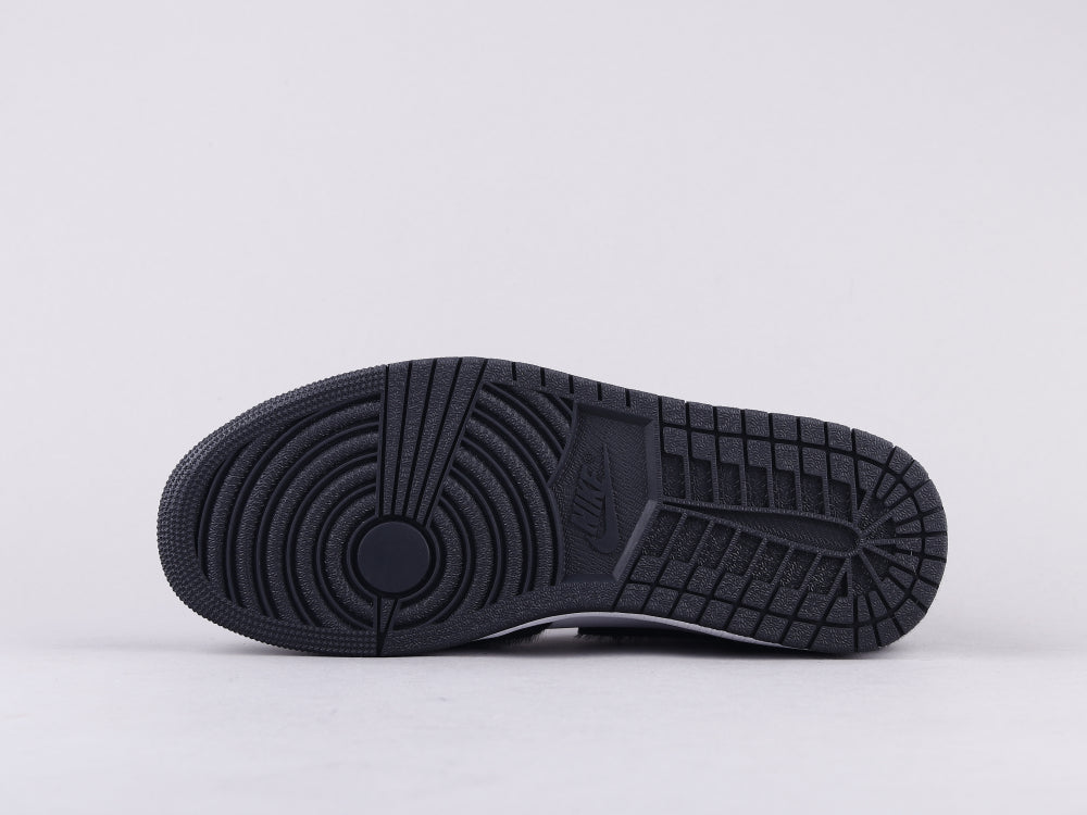 LW - AJ1 horsehair black and white