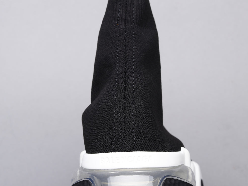 LW - Bla Socks Shoes Black and White Sneaker