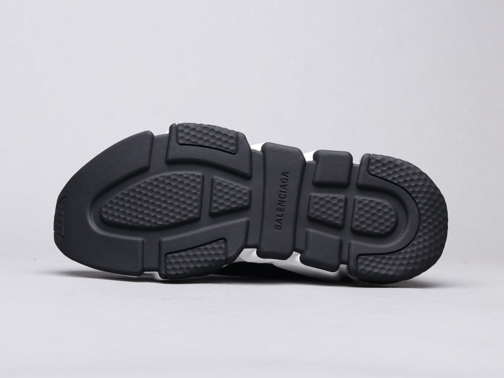 LW - Bla Socks Shoes Black and White Sneaker