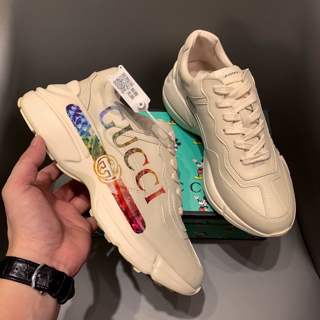 LW-GCI RHYTON SNEAKER WITH RAINBOW 129