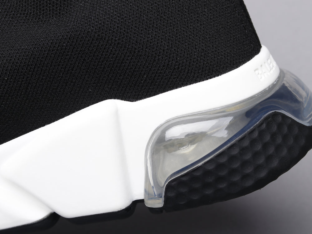 LW - Bla Socks Shoes Black and White Sneaker