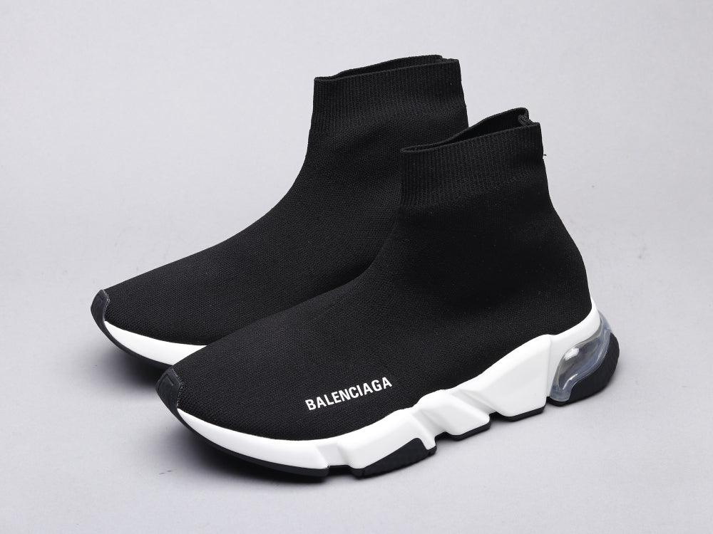 LW - Bla Socks Shoes Black and White Sneaker