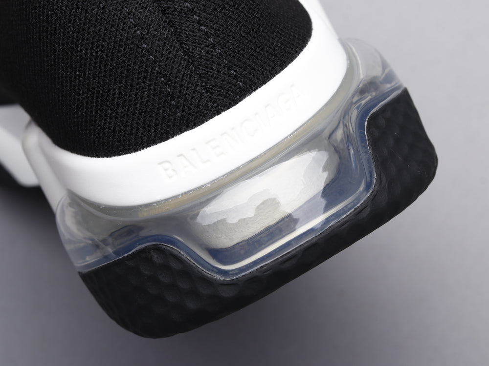 LW - Bla Socks Shoes Black and White Sneaker