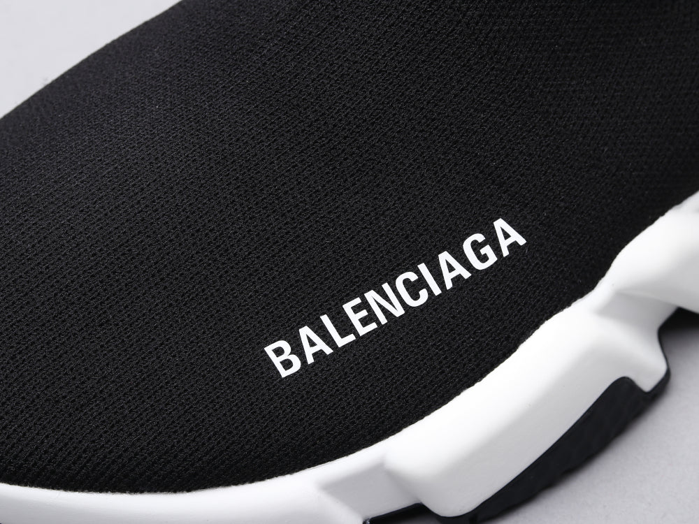 LW - Bla Socks Shoes Black and White Sneaker