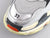LW - Bla Triple S Red Silver Sneaker