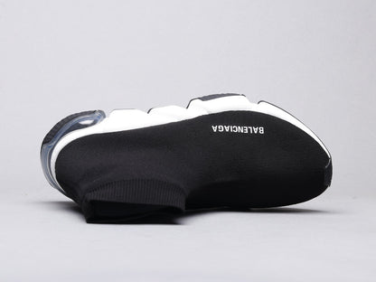 LW - Bla Socks Shoes Black and White Sneaker
