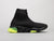 LW - Bla Socks Air Cushion Black Green Sneaker