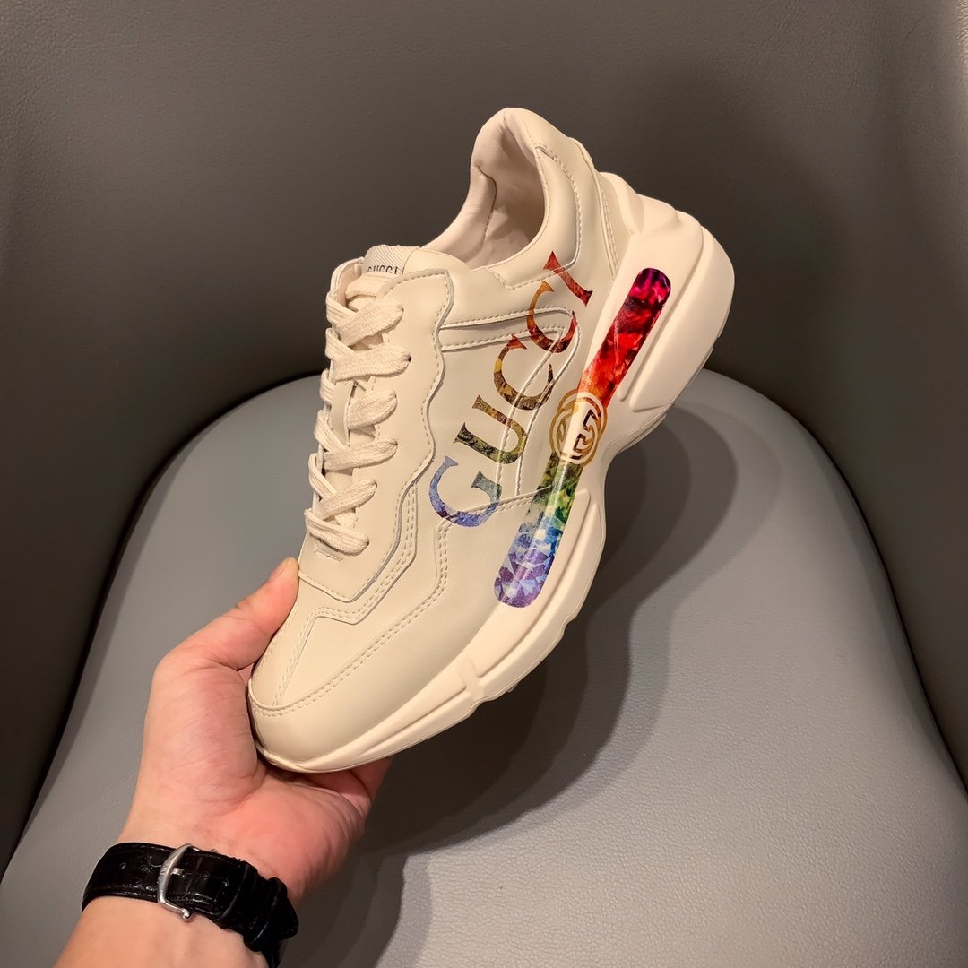 LW-GCI  RHYTON SNEAKER WITH RAINBOW 129