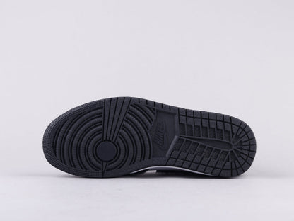 LW - AJ1 horsehair black and white