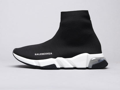 LW - Bla Socks Shoes Black and White Sneaker