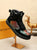 LW - LUV High Top Black Sneaker