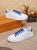 LW - LUV Time Out Blue And White Sneaker