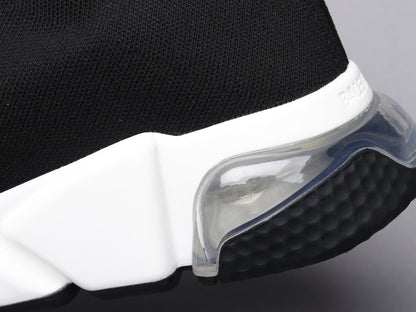 LW - Bla Socks Shoes Black and White Sneaker