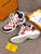 LW - LUV Archlight White Red Brown Sneaker