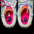 LW - OW x Dunk (NO.38) light blue shoelace pink buckle